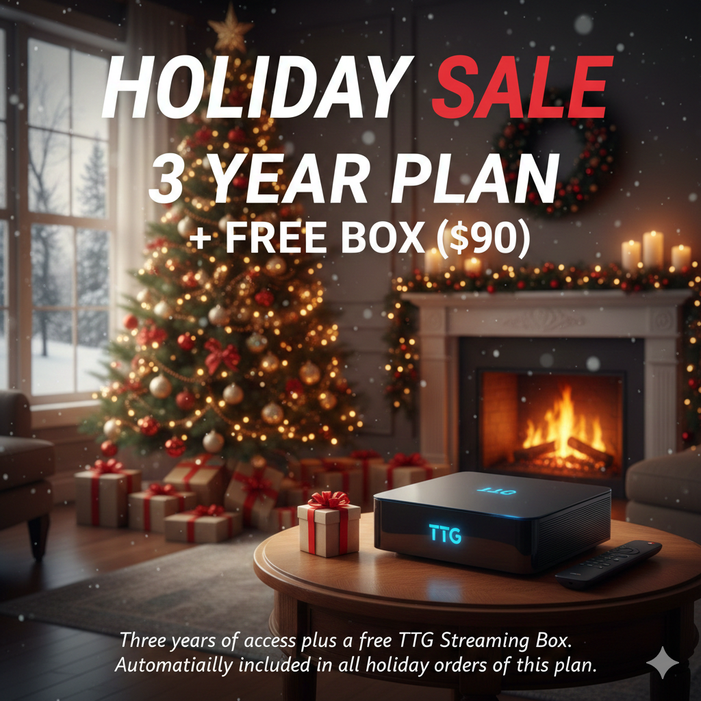 Holiday Sale – 3 Year Plan + Free Box ($90)