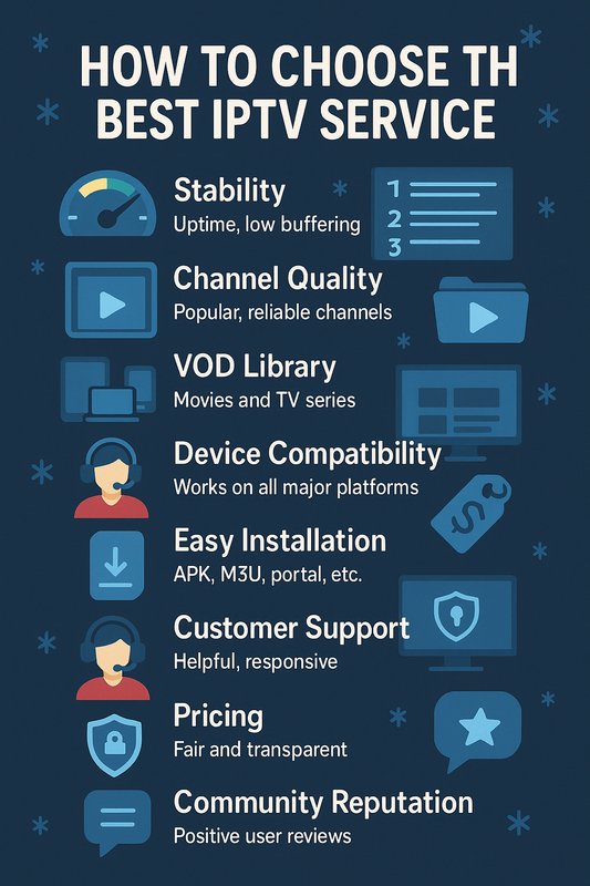 🔥 How to Choose the Best IPTV Service: The Evergreen 2025 Guide