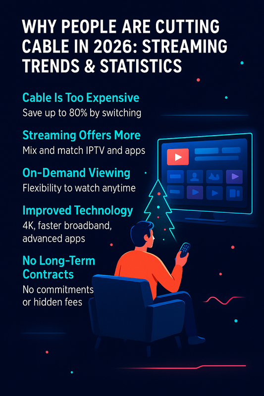 📉 Why People Are Cutting Cable in 2026: Streaming Trends &amp; Statistics