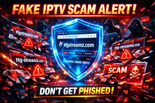 🚨 WARNING: Fake TTGStreamz Websites Are Scamming People — Here's How to Stay Safe