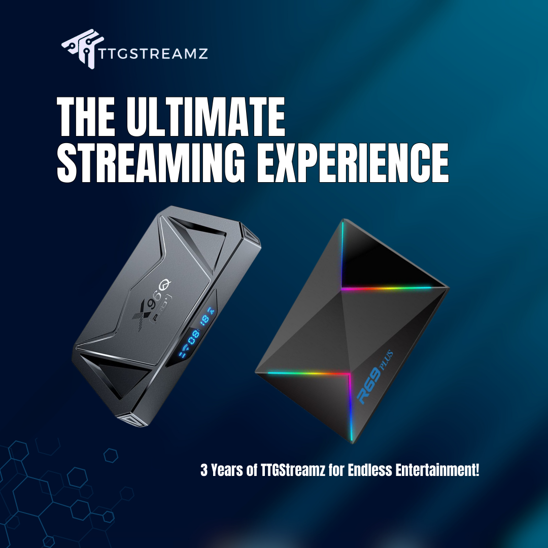 The Ultimate TTG Streaming Package — 3 Years of Access + The Powerful TTG Android 14 Box!
