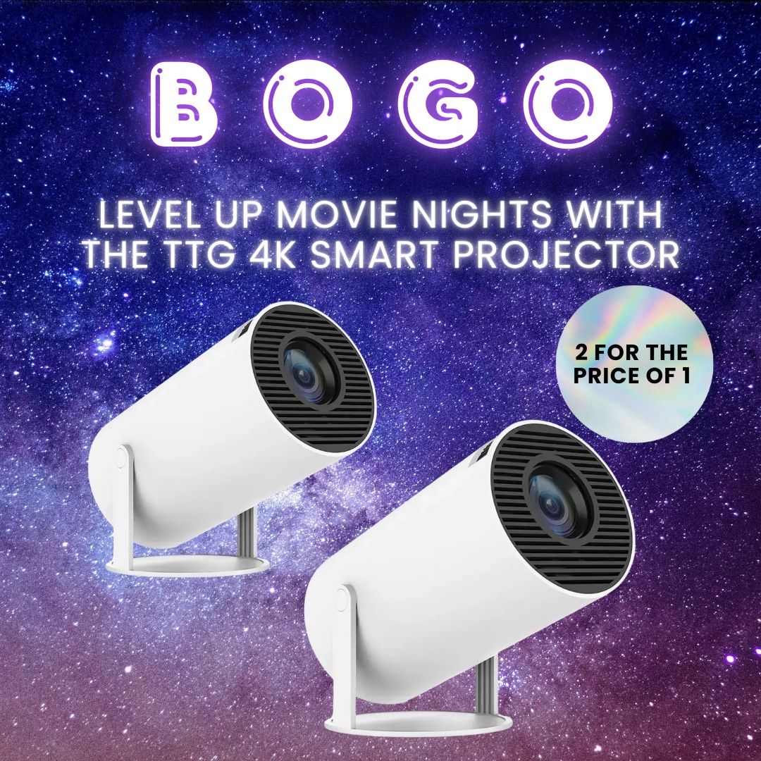 TTG UltraVision 4K Smart Projector (BOGO)