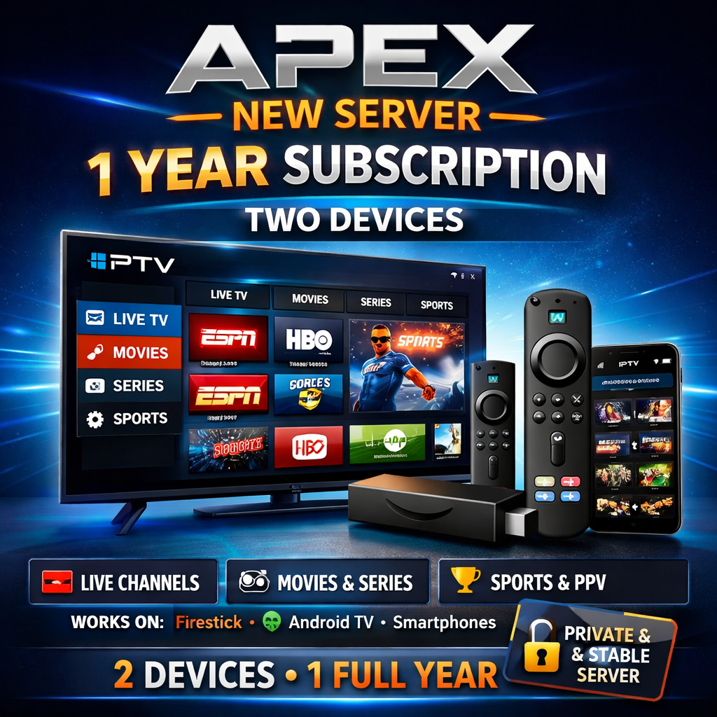 🔥 Apex New Server – 1 Year (Two Devices)