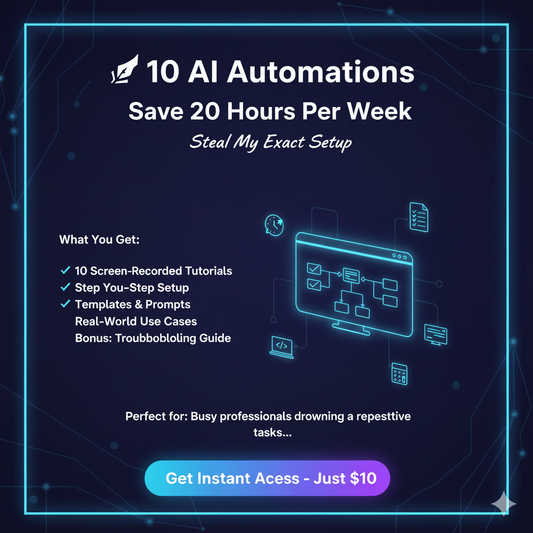 10 AI Automations Video Playbook