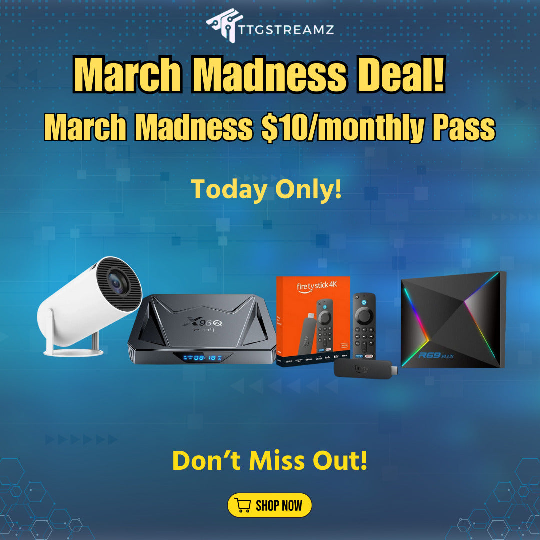 🔥 March Madness Deal – TTG Products Streaming for Just $10/Month! 🔥