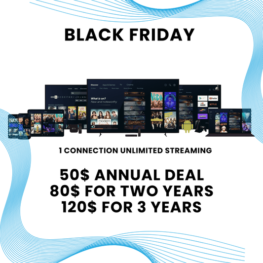 TTG Streamz: Black Friday Multi-Year Pass