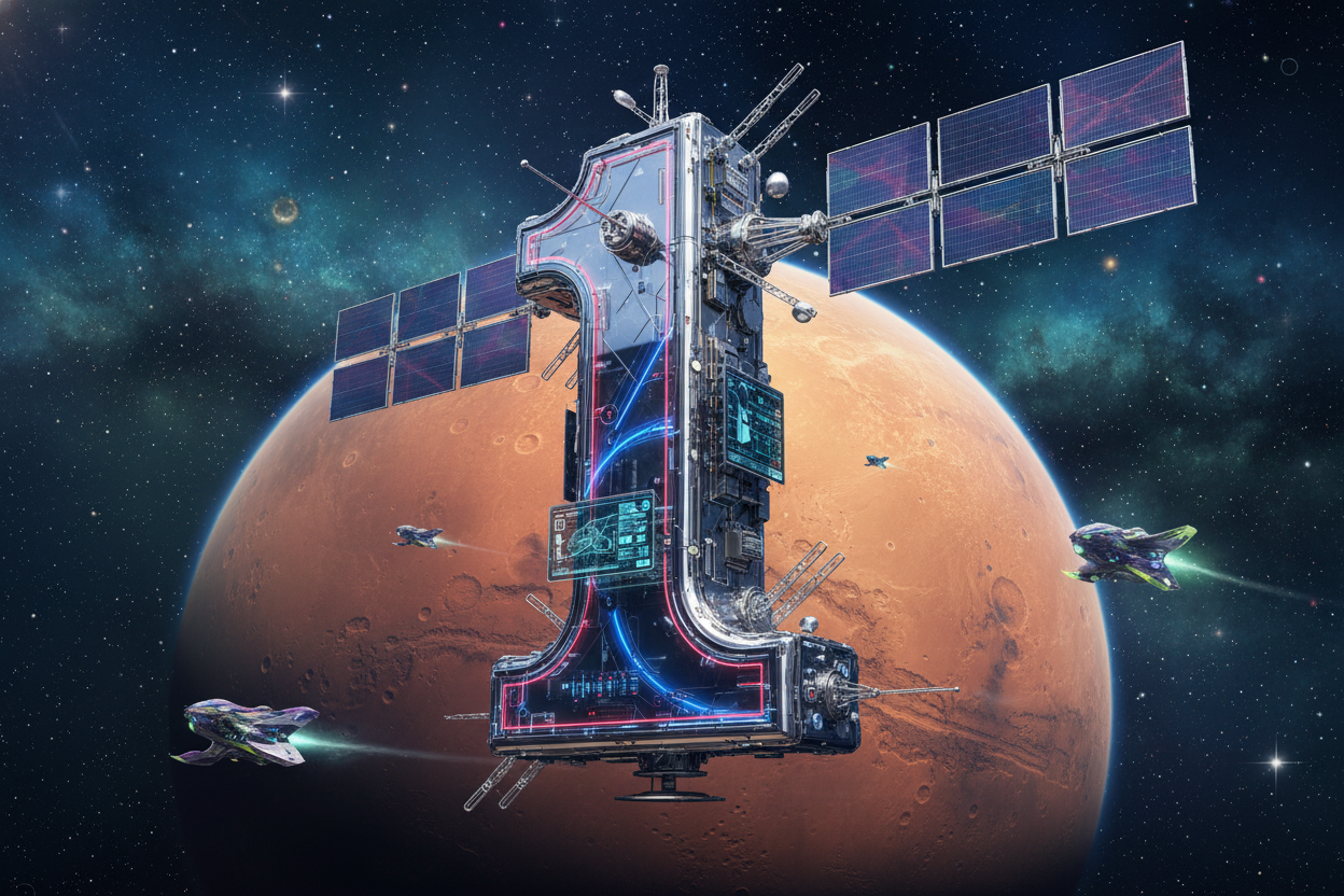 the number one as a satatlifete  for iptv on a mars spacivcal and aliane shit